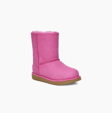 UGG Classic II Weather Short Pink Boots for Toddlers (GQXD53461)